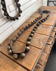 Brass Antique Sleigh Bells Raffle Ticket