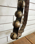 Brass Antique Sleigh Bells Raffle Ticket