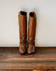 Vintage Stiff Leather Boots