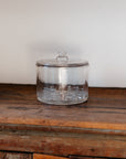 Vintage Glass Cheese Preserver
