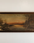 Vintage Landscape Oil Panting