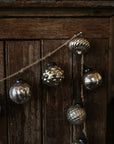72" Round Mercury Glass Garland