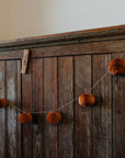 Honeycomb Pumpkin Thanksgiving Garland