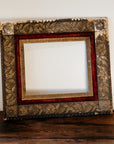 Vintage Gold Gilded and Velvet Picture Frame