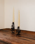 Metal Pine Cone Candlestick