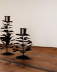 Metal Pine Cone Candlestick